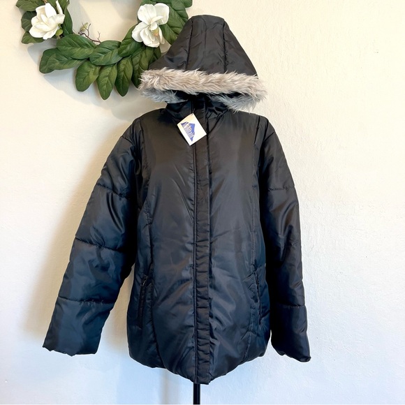 NWT Maxam Mountain Faux Fur Trimmed Puffer Jacket 2XL - Picture 10 of 14